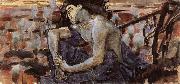 Mikhail Vrubel The Seated Demon Spain oil painting artist